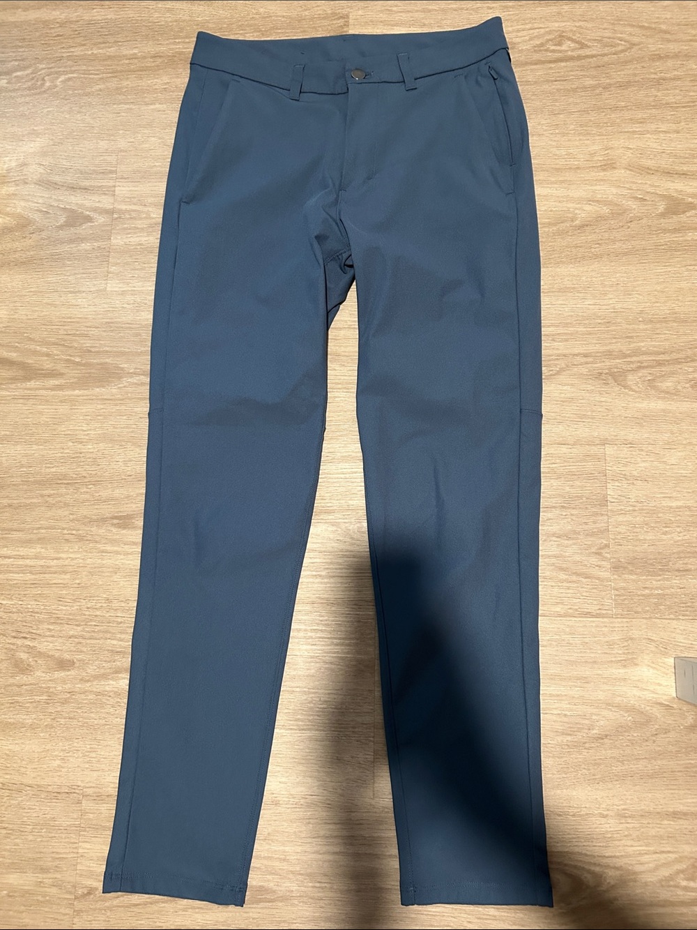 lululemon athletica Men's Steel Blue ABC Slim-Fit Trouser
